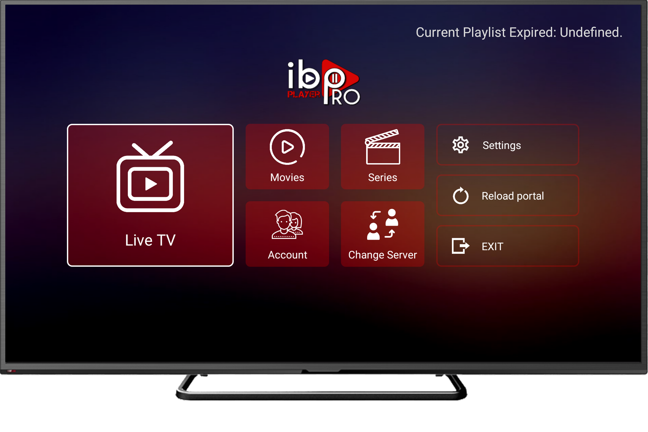 IB Player Pro für Samsung IB Player Pro App für Samsung Smart TV IPTV Deutschland